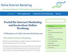 Tablet Screenshot of online-internet-marketing.com